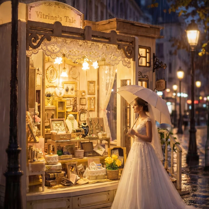 Miniatur Haus Bausatz - Vitrine's Tale | Der Magische Juwelier - Image 5