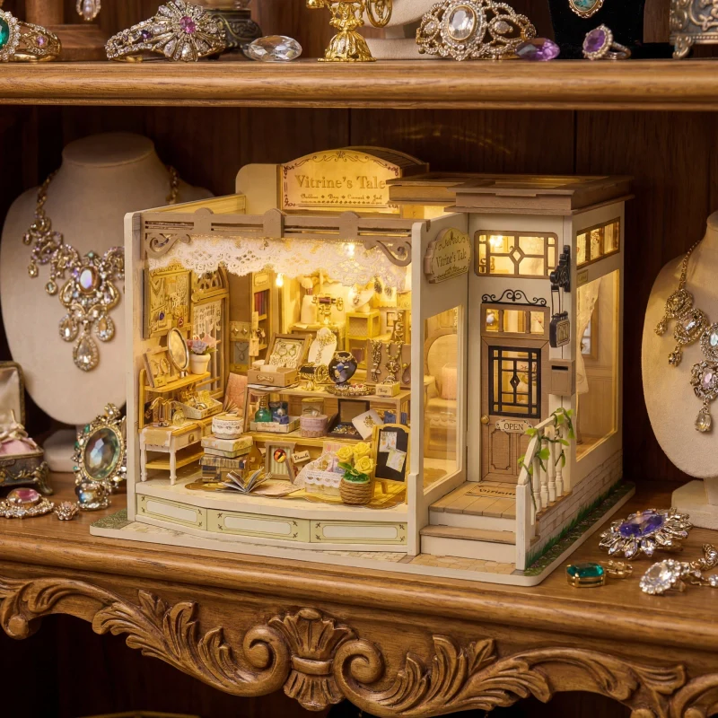 Miniatur Haus Bausatz - Vitrine's Tale | Der Magische Juwelier - Image 6
