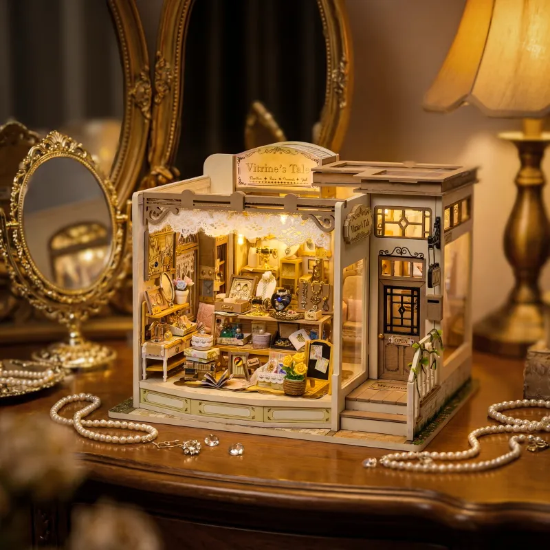 Miniatur Haus Bausatz - Vitrine's Tale | Der Magische Juwelier - Image 9
