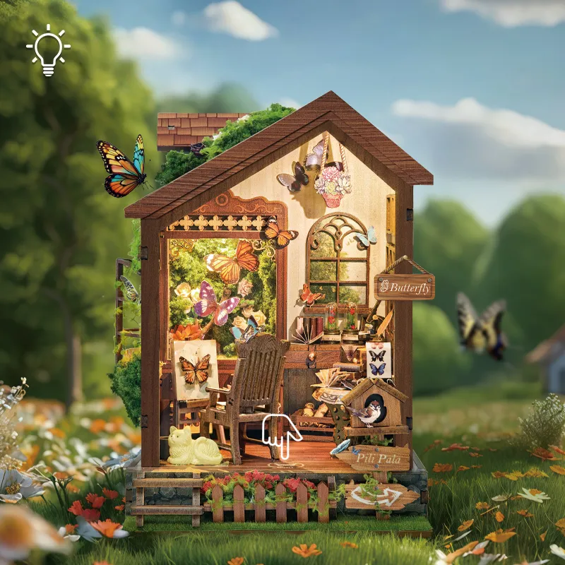 Miniatur Haus - Butterfly House - Image 3