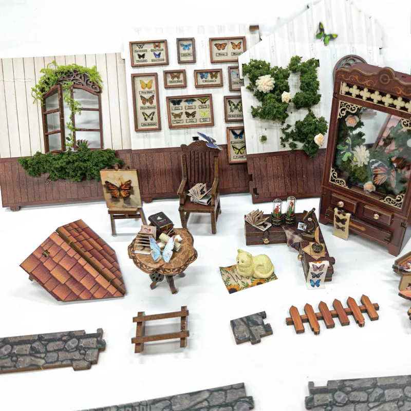 Miniatur Haus - Butterfly House - Image 5