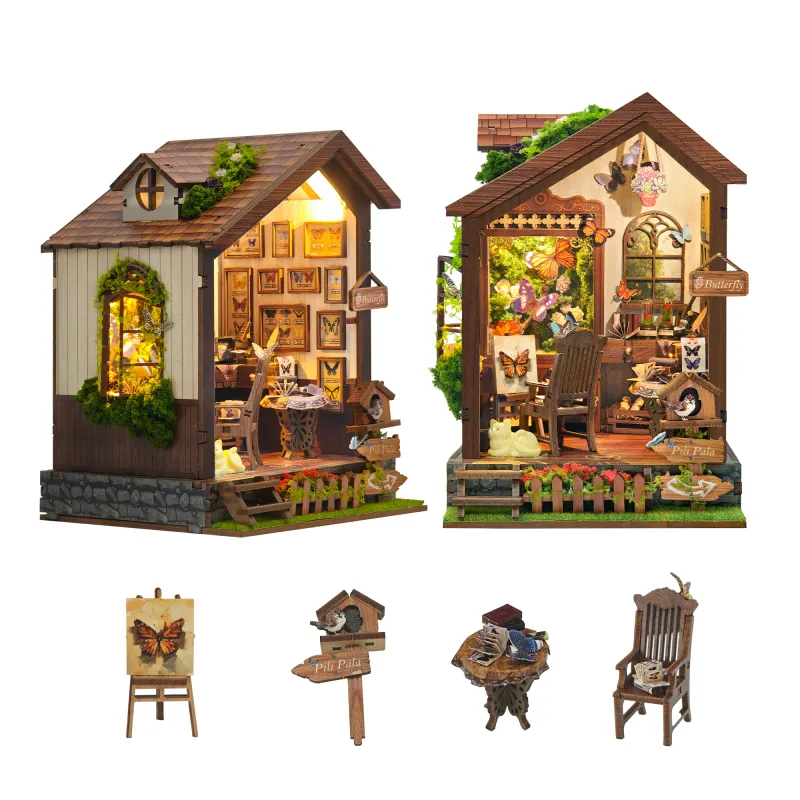 Miniatur Haus - Butterfly House - Image 6