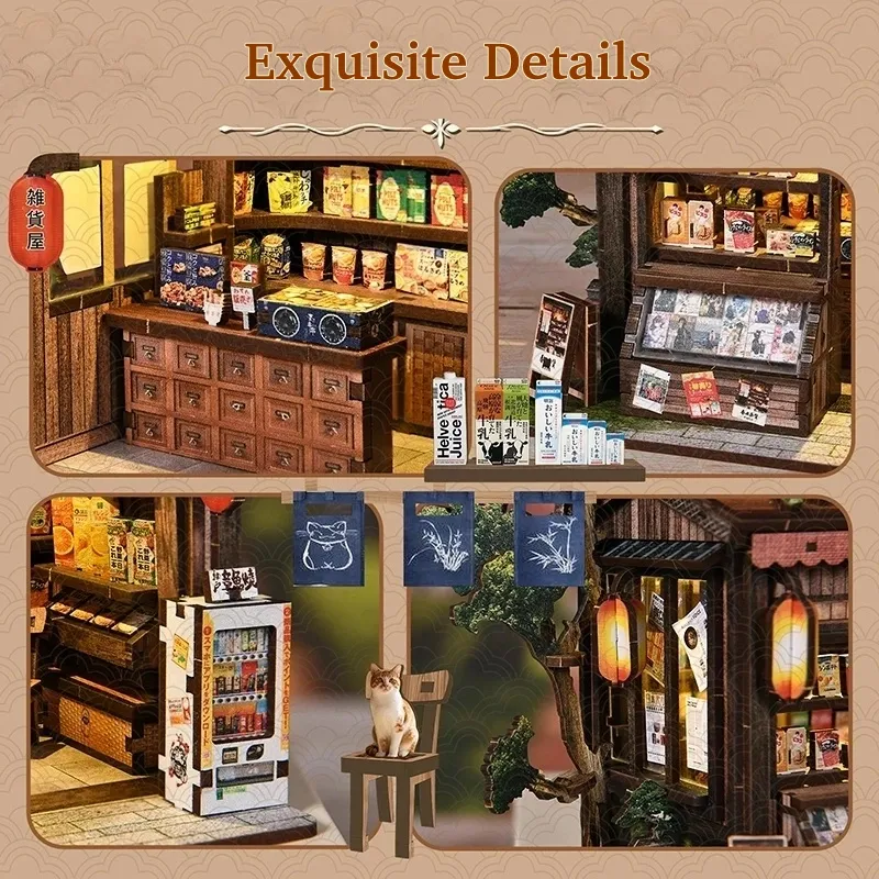 Miniatur Haus - Kasuga Grocery Store - Image 2