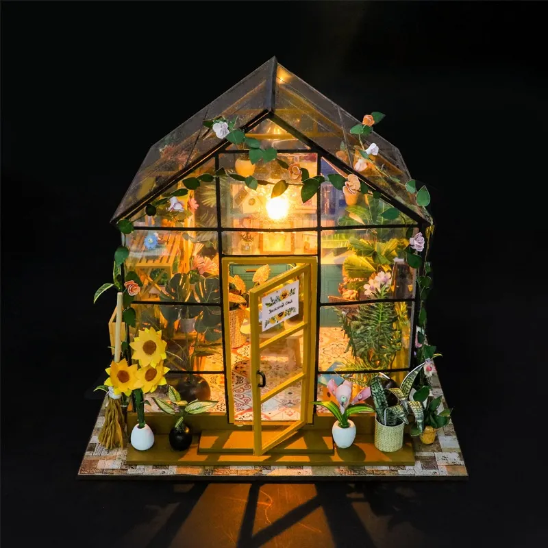 Miniatur Haus - Sunshine Flower House - Image 5
