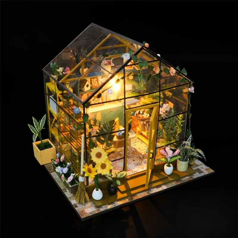 Miniatur Haus - Sunshine Flower House - Image 7