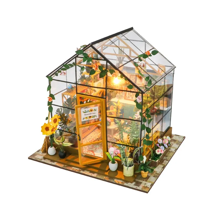 Miniatur Haus - Sunshine Flower House - Image 8