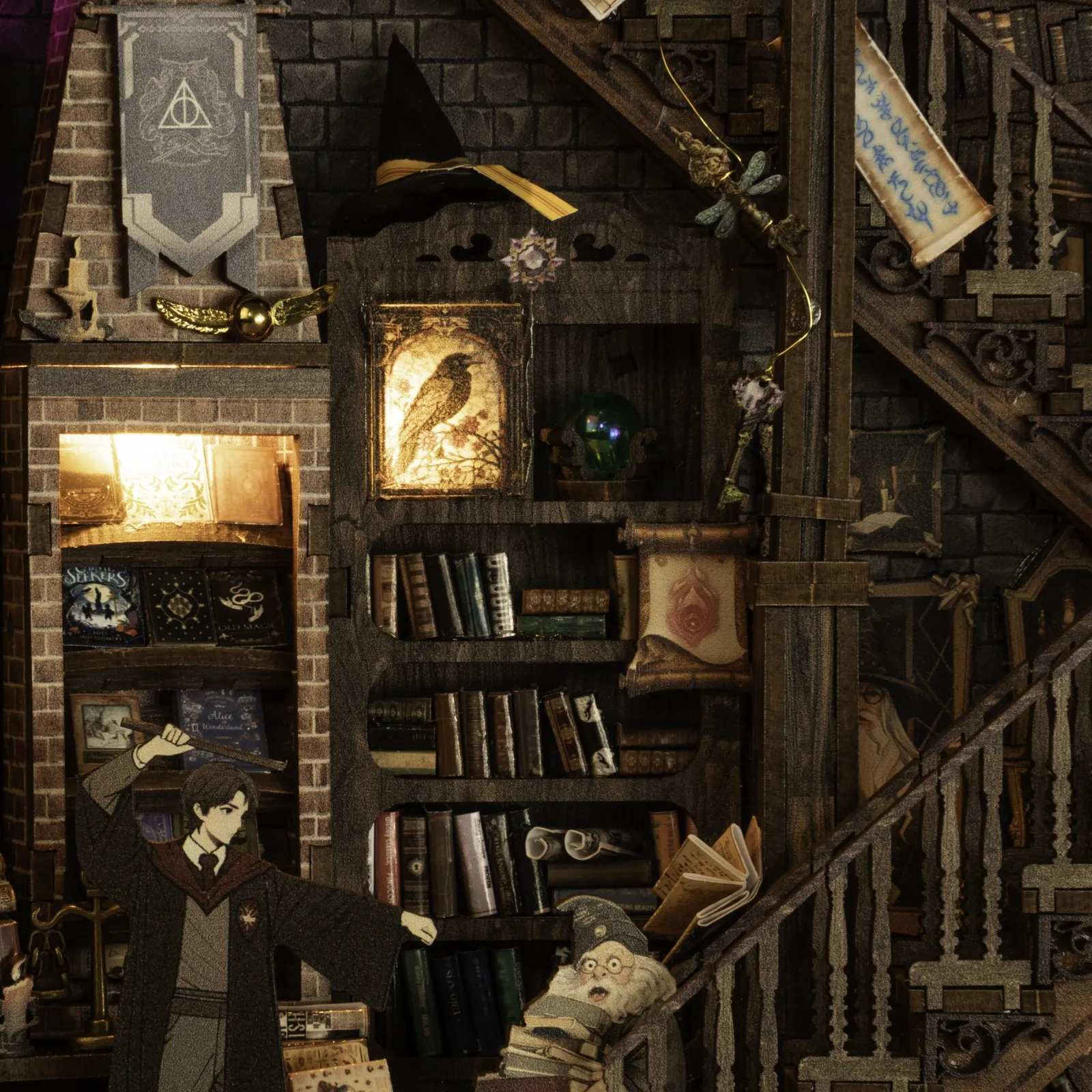 3D Bilderrahmen - Magic Library - Image 4