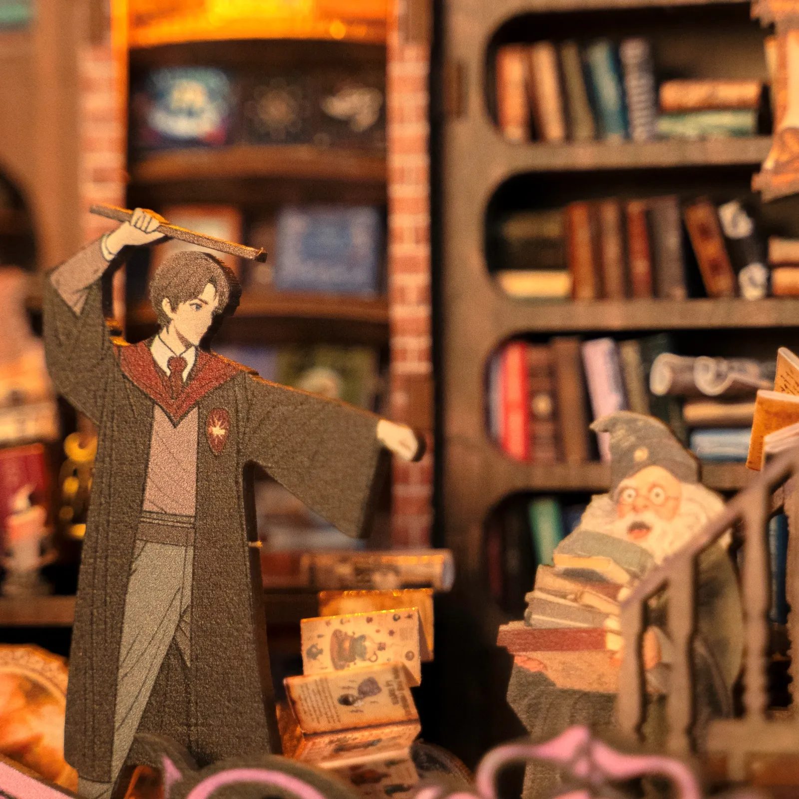 3D Bilderrahmen - Magic Library - Image 5