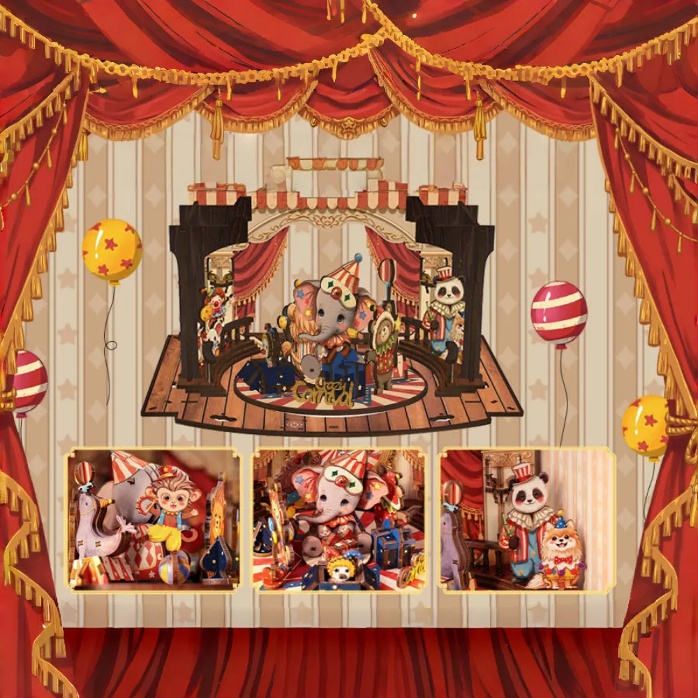 DIY Holz-Spieluhr - Animal Carnival - Image 3